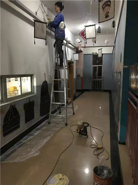 麗陽(yáng)星城幼兒園防水注漿施工